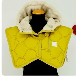 FREE PEOPLE MOVEMENT PUFFER QUILTED HOODED PONCHO ONE SIZE NWT